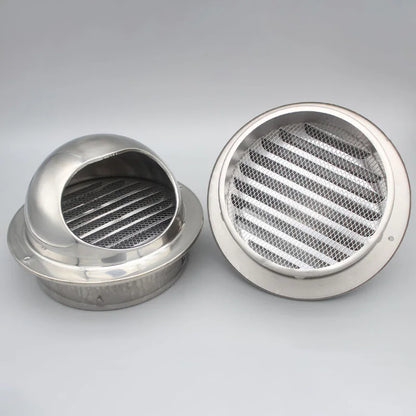 Stainless Steel Wall Ceiling Air Vent Ducting Ventilation Exhaust Grille Cover Waterproof Outlet Heating Cooling Vents Cap - ALPENZO