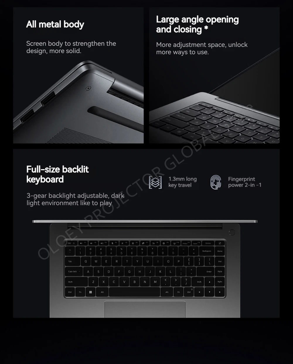 Xiaomi Redmi Book Pro 16 2024 intel Ultra 5/Ultra 7 32GB RAM 1TB SSD ARC 3K 120Hz Screen JYU4592CN/JYU4593CN - ALPENZO