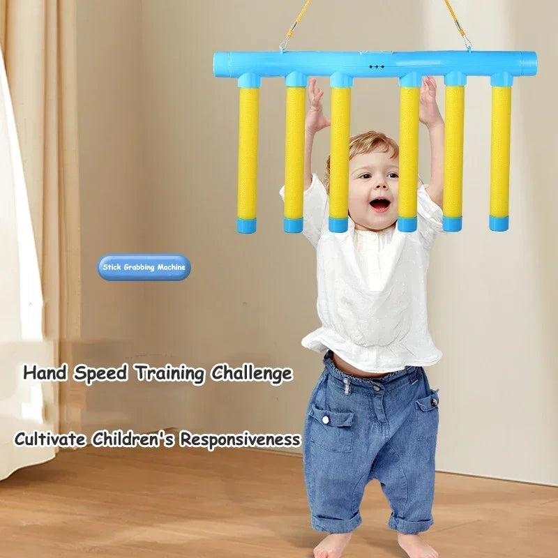 Challenge Falling Sticks Game Kids Stick Catching Toy Training Reaction Ability Educational Parent-Child Interactive Toy Sports ALPENZO