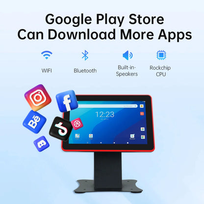 10 15.6 18.5 21.5 Inch Android 11 POS Touchscreen Monitor Tablet Multi-Touch-Screen-Display for Retail Restaurant,, Bar, Gym - ALPENZO