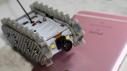Esp32 Remote Control Tank Model Metal Chassis Tractor Crawler Balance Car Mount Truck Robot Chassis for Wifi RC Scout Robot Car ALPENZO