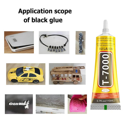 1 pc 15/50/110ml B-7000 Glue T-8000 Adhesive Epoxy Resin Repair Cell Phone Touch Screen Liquid Glue Jewelry Craft Adhesive Glue ALPENZO