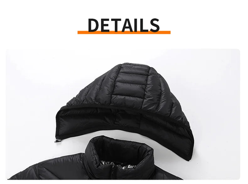 21 Areas Heating Jacket Men's Winter Usb Electric Heating Coat Functional Self-Heating Clothes Outdoor Snow Thick Padded Jacket ALPENZO