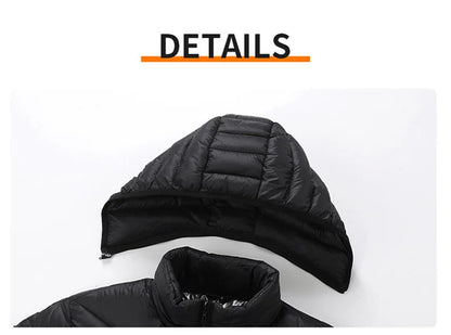 21 Areas Heating Jacket Men's Winter Usb Electric Heating Coat Functional Self-Heating Clothes Outdoor Snow Thick Padded Jacket ALPENZO