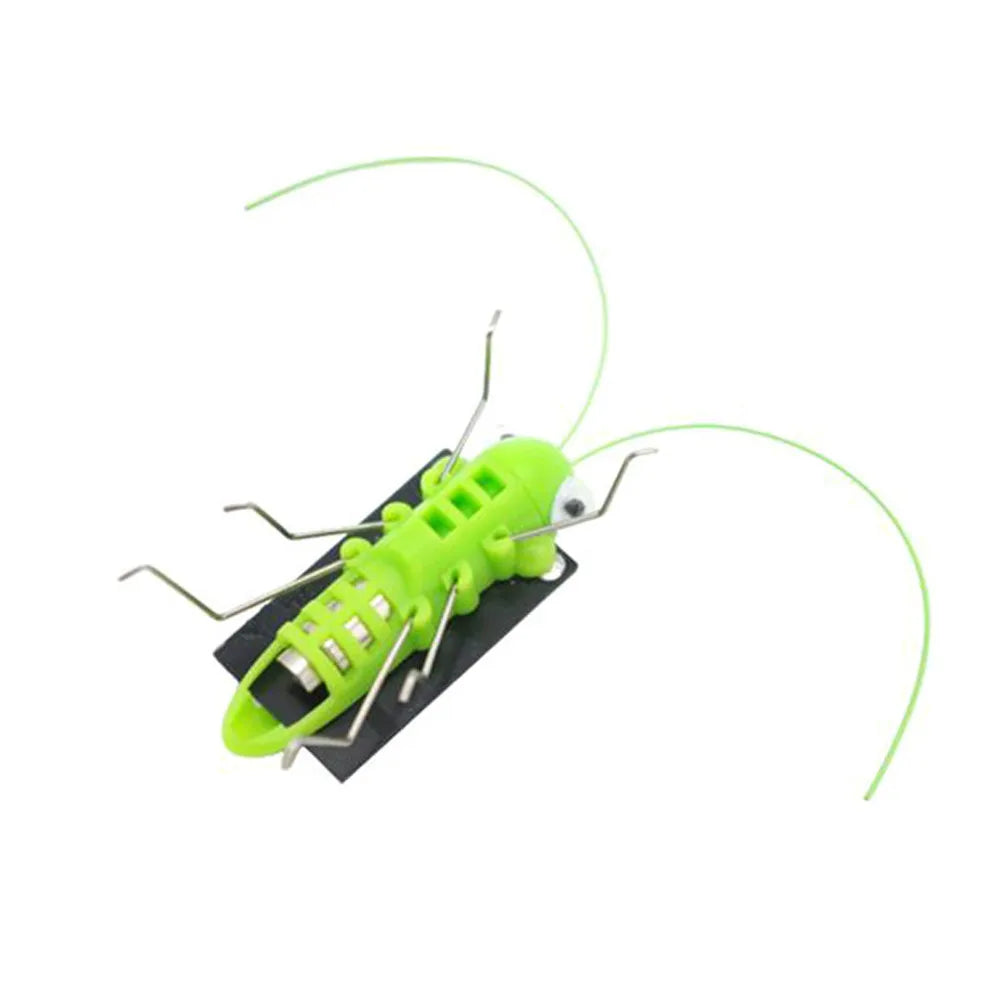 Solar Grasshopper Toy Puzzle Children Selected Gift Simulation Insect Gift Boys And Girls Science Education Funny Moving Toy Kid ALPENZO