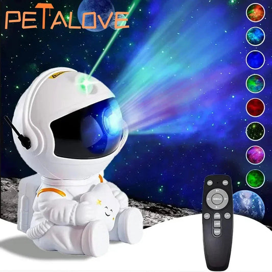Galaxy Star Astronaut Projector Light Starry Sky Porjectors Lamp Decoration Bedroom Room Nebula LED Night Light Children Gifts ALPENZO