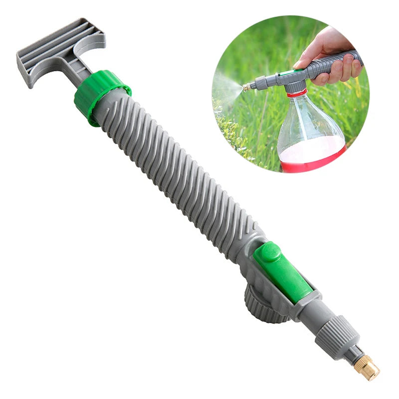 High Pressure Air Pump Manual Sprayer Adjustable Drink Bottle Spray Head Nozzle Garden Watering Tool Sprayer Agriculture Tools - ALPENZO