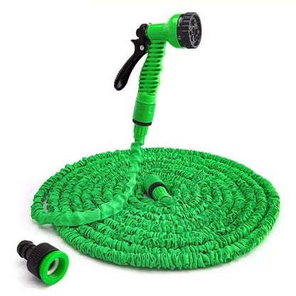 Expandable Magic Hose, High-Pressure Car Wash, 7Water Spraying Functions, Water Gun, Home Garden Watering Hose - ALPENZO