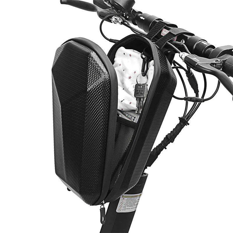 Electric Scooter Bag Storage Electric Bike Handlebar Bag Scooter Storage Bag with Large Capacity Waterproof Front Handlebar Bag