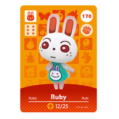 Various Amiibo Card Hot Game Animal Crossing: New Horizons Various cute roles NS Switch 3DS Game Set fun Collect Mini NFC Cards ALPENZO