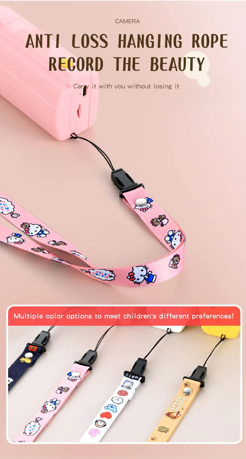 Kids Video Camcorder 1080P 20 MP High Resolution Portable Mini Digital Camera with 2.4 Inch Large Display Screen Birthday Gifts ALPENZO