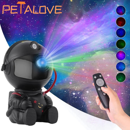 Galaxy Star Astronaut Projector Light Starry Sky Porjectors Lamp Decoration Bedroom Room Nebula LED Night Light Children Gifts ALPENZO