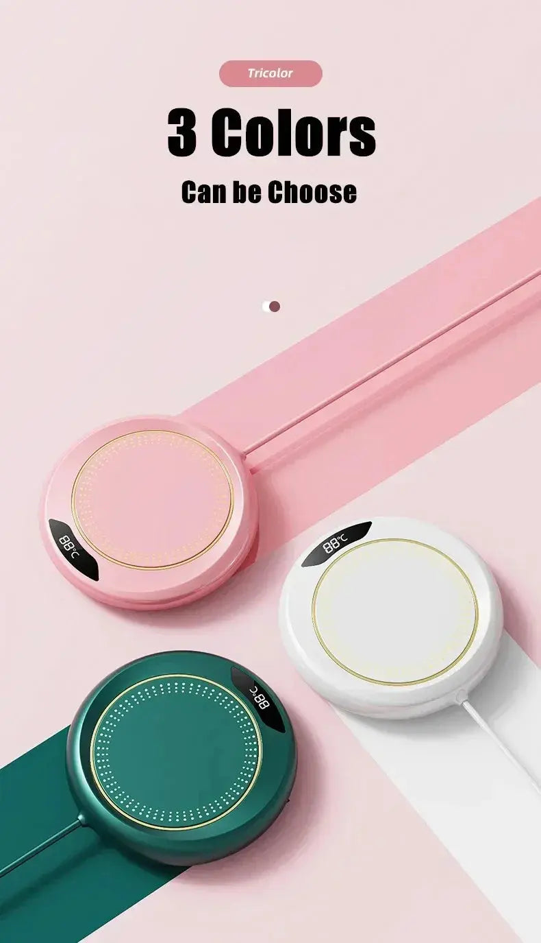 Thermostat Coaster USB Home Heating Coaster 3-speed Adjustment Heating 55 Degrees Constant Temperature - ALPENZO