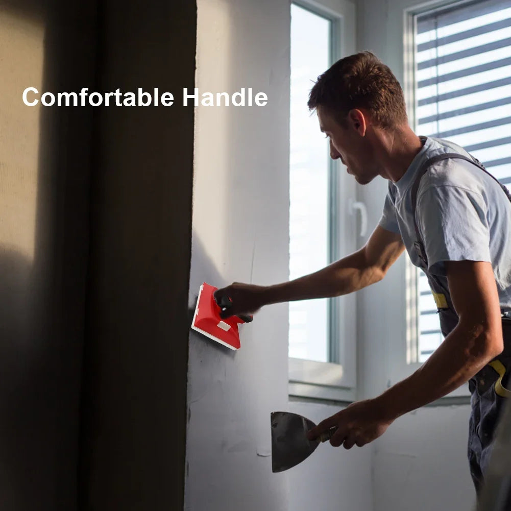 Red Paint Edger Cutting In Home Interior Plastic Wall With Pad Nylon Bristles Edges Painting Corner and Edges - ALPENZO