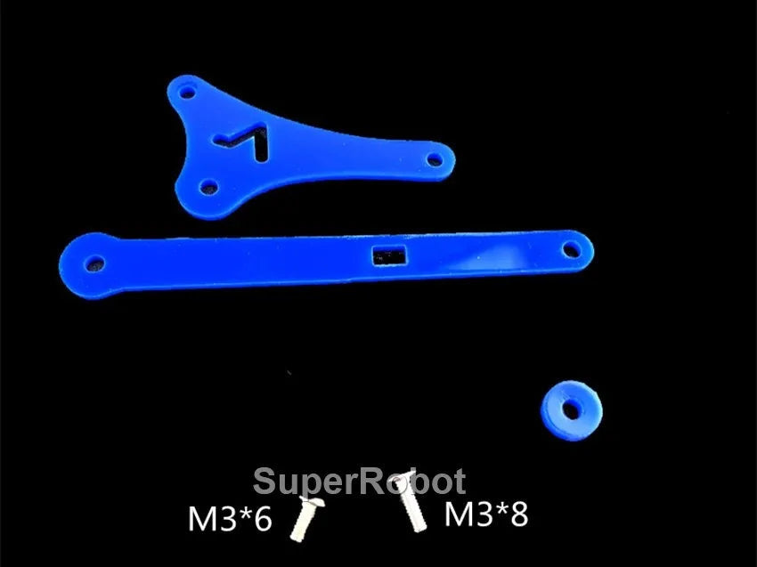 SG90 MG90S 4 Dof Unassembly Acrylic Mechanical Robot Manipulator Claw Kit For Arduino Robot Arm STEAM Kit Programming Robot Arm ALPENZO