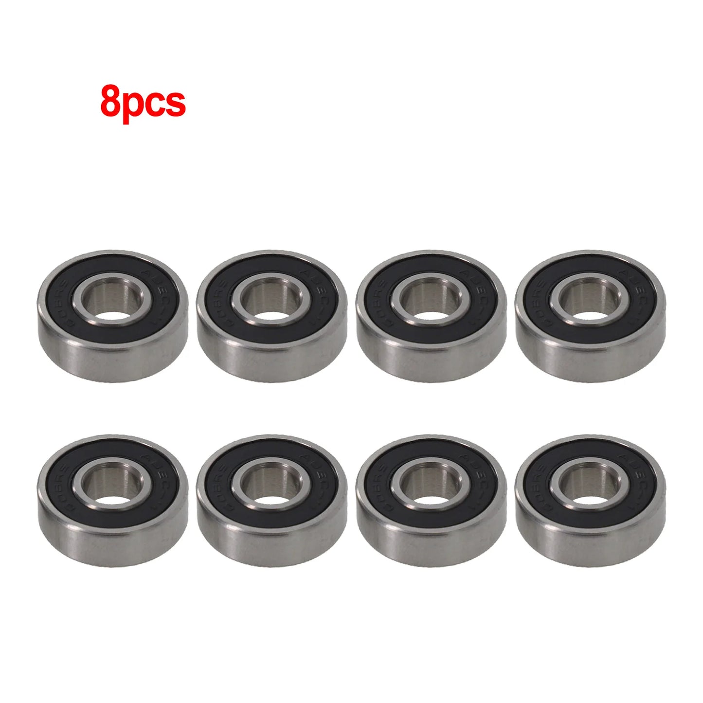 8Pc ABEC-11 Roller Skate Wheel Bearings High Speed Skateboard Scooter Bearing Low Noise High Temperature Roller Skate Bearings