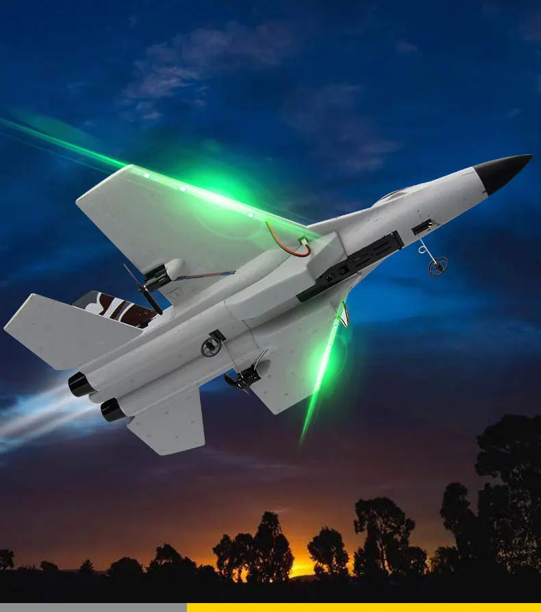 RC Foam Aircraft SU-35 Plane 2.4G Radio Control Glider Remote Control Fighter Plane Glider Airplane Foam Boys Toys for Children ALPENZO