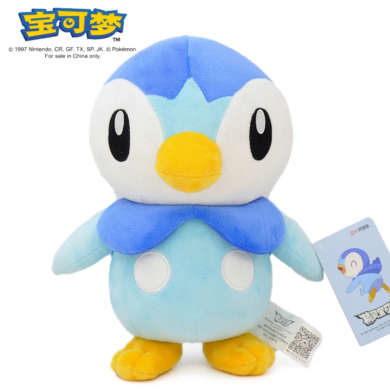 POKEMON Original Plush Toy Gengar Pikachu Charizard Genuine Plush Doll Soft Kawaii Cute Cartoon Piplup Toys for Kids Gift ALPENZO
