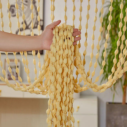 1*2M Beaded String Curtain Door Curtain Bead Thread Tassel Curtain Window Wall Panel Room Divider Doorway Home Wedding Acces - ALPENZO