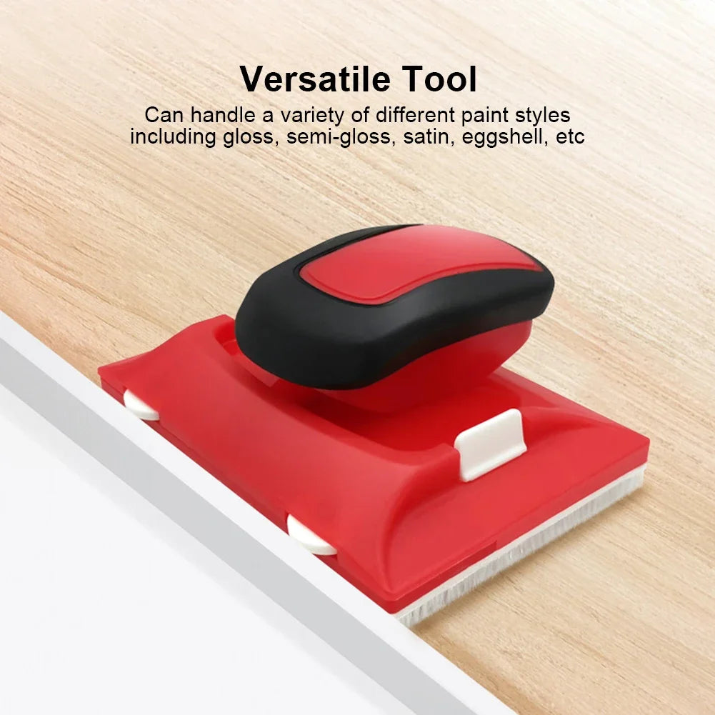 Red Paint Edger Cutting In Home Interior Plastic Wall With Pad Nylon Bristles Edges Painting Corner and Edges - ALPENZO