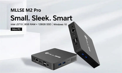 MLLSE Mini PC M2 Air Intel Gemini Lake N4000 Windows 11 6GB RAM 128GB ROM Dual-Band WiFi Bluetooth USB Mini Computer - ALPENZO