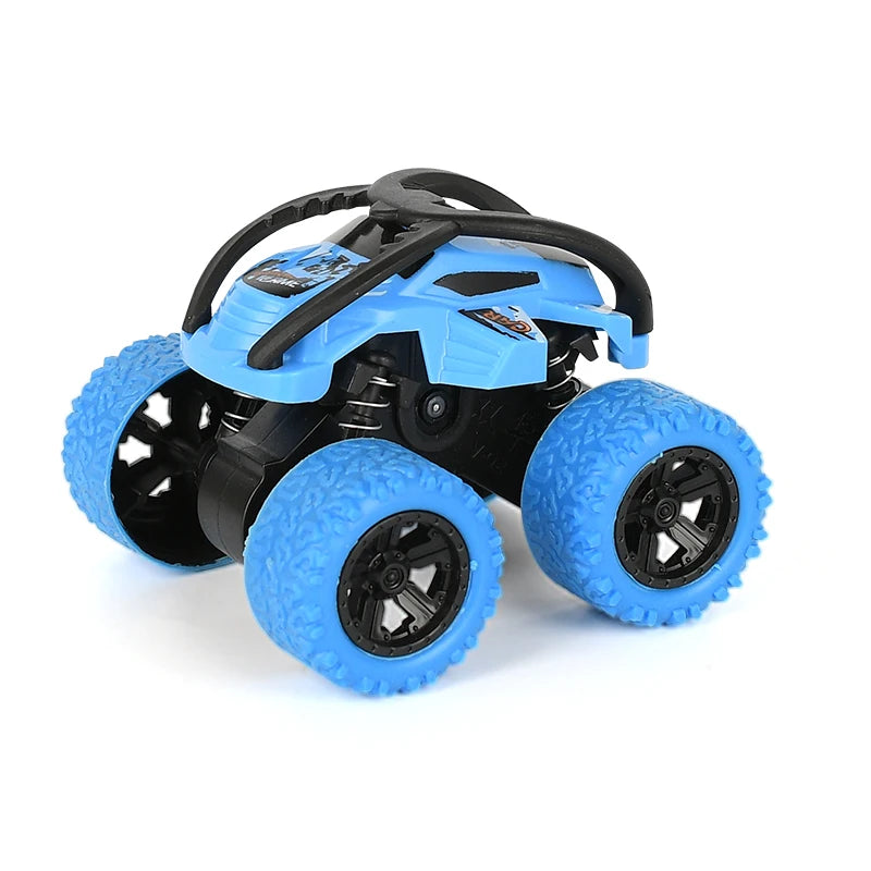 Inertial Off-Road Vehicle Toy Super Fall Resistant Climbing Car Model Car Children's Four-Wheel Drive Toy 360 Degree Rotation ALPENZO