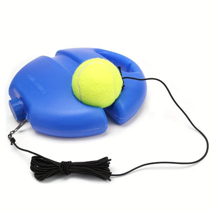 Tennis Trainer With 1Pc Tennis Ball For Beginner, Tennis Rebounder Set For Self Training, Auxiliary Training Equipment