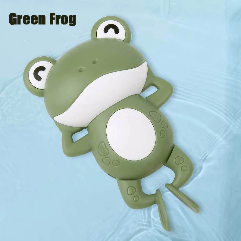 Baby Bath Toys Bathing Cute Swimming Turtle Whale Pool Beach Classic Chain Clockwork Water Toy For Kids Water Playing Toys ALPENZO