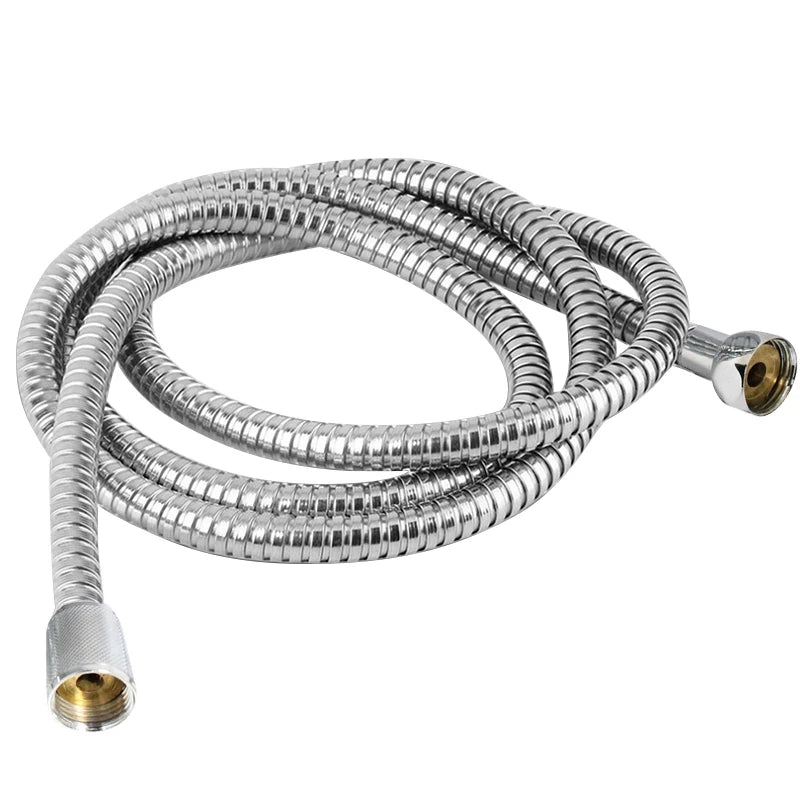 Stainless Steel Flexible Shower Hose Long Bathroom Shower Water Hose Extension Plumbing Pipe Pulling Tube Bathroom Accessories - ALPENZO