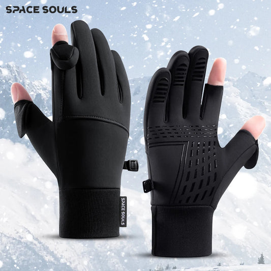 Winter Men's Women's Warm Gloves Windproof Waterproof Touchscreen Gloves Outdoor Sports Running Fishing Cycling Skiing GloveS