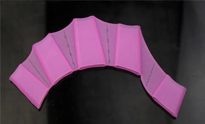 Silicone Swimming Fins Flipper Men Women Child Swim Pool Sport Professional Training Finger Hand Webbed Gloves Paddles Equipment