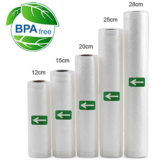 1 Roll 300CM Vacuum Seal Bags For Food, Food Saver Bags Rolls, Household Vacuum Packing Bag, Vacuum Sealer, Vacuum Storage Bags - ALPENZO