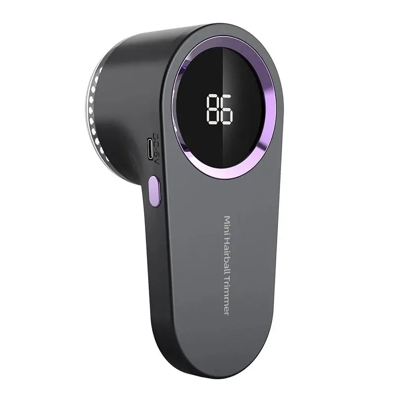 Small Home Clothes Shaving Machine Rechargeable Hair Ball Trimmer Pill Removal Intelligent Digital Display Lints Shaver Trimmer - ALPENZO