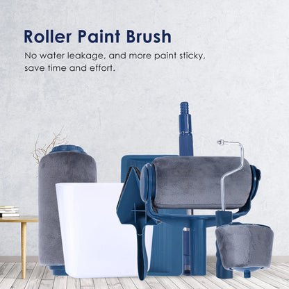 Paint Brush Roller Corner Brushes Set Household Use Wall Decorative Professional DIY Painting Brush Handle Tool - ALPENZO