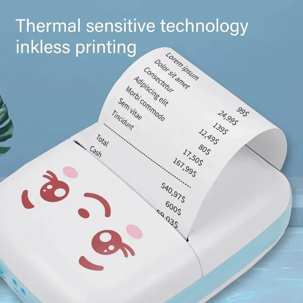 Thermal Paper MINI Printing Self-adhesive Label Sticker For Mini Printers Pose Machine Kid Camera Stickers 57mm Width Rolls ALPENZO