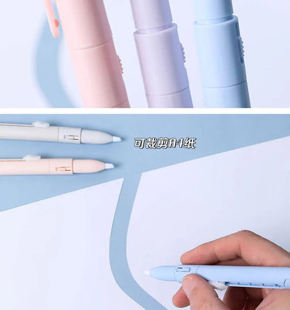 Mini Colorful Folding Scissors , Hand Tent Cutting, Mini Engraving Knife, Scissors, Paper Trimming Utility Knife ALPENZO