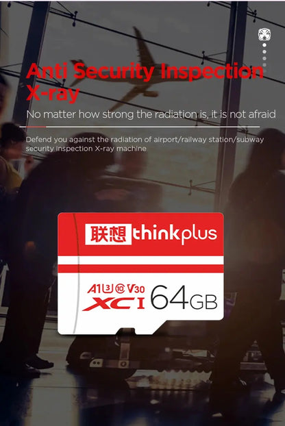 thinkplus Mini SD Card Class 10 TF Flash Card 32GB-256G Memory Card For Mobile Phone PC Speaker HD Camera Game Switch for Lenovo - ALPENZO