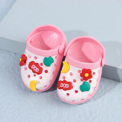 1 Pair For SD Doll For OB11 Doll Slippers Girl Gifts Doll Shoes Dolls Accessories Play House Shark Slippers ALPENZO