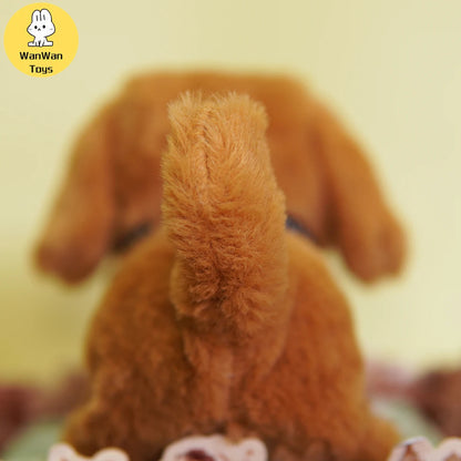 Electric plush toy pet puppy children men and women birthday holiday gifts cute teddy dog hot sale ALPENZO