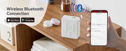 Niimbot D110 Wireless Mini Portable Printer Smart Label Printer Mobile Phone For Thermal Adhesive Sticker Labeling Maker Machine - ALPENZO