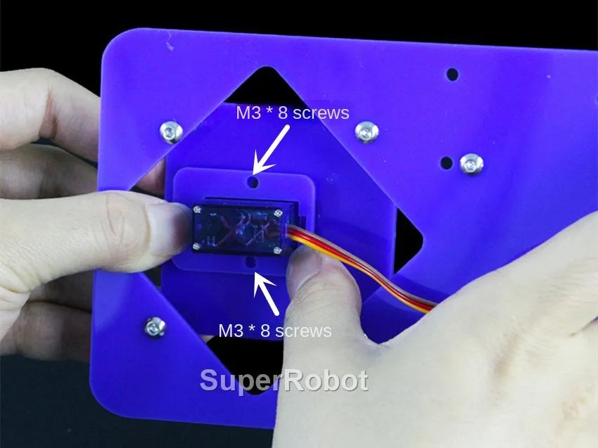 SG90 MG90S 4 Dof Unassembly Acrylic Mechanical Robot Manipulator Claw Kit For Arduino Robot Arm STEAM Kit Programming Robot Arm ALPENZO