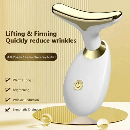 Neck Lifting Beauty Device Anti-Aging Anti Wrinkle Facial Massager Multifunction Neck Tightening Device Firming for Face Lift ALPENZO