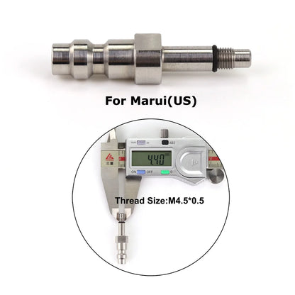 US Airsoft HPA Magazine Taps Valve Adapter Foster Quick Disconnect Coupler