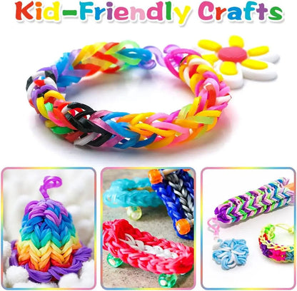 Loom Rubber Bands Refill Kit Premium Bracelet Making Kit for Kids Weaving DIY Crafting Toys Christmas Gift Children Toys ALPENZO