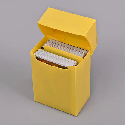 Deck Trading Cards Box for 100+ Game Baseball Card Storage Box Playing Card Carrying Case for Family Party Games Supplies