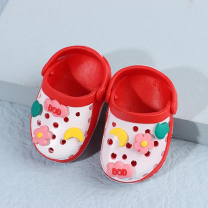 1 Pair For SD Doll For OB11 Doll Slippers Girl Gifts Doll Shoes Dolls Accessories Play House Shark Slippers ALPENZO