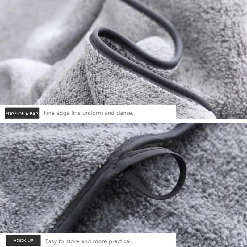 1PCS Thickened Bath Towels for The Body Microfiber Towel for Gym Sports Shower Robe for Spa Beath Home - ALPENZO