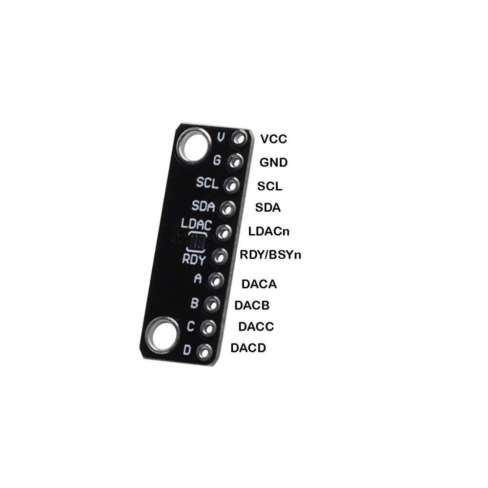 MCP4728 12 Bit Quad Digital to Analog Converter with EEPROM Memory DAC Breakout Sensor Module I2C Interface Low Power GY-MCP4728 ALPENZO