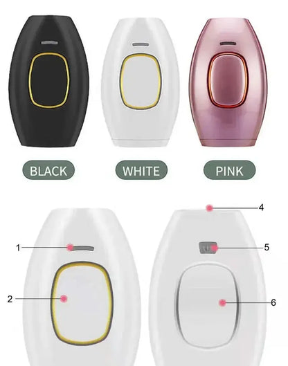IPL Laser Hair Remover Intense Pulsed Light 500000 Pulses Permanent Laser Hair Remover Women's Painless Hair Removal Home Device - ALPENZO