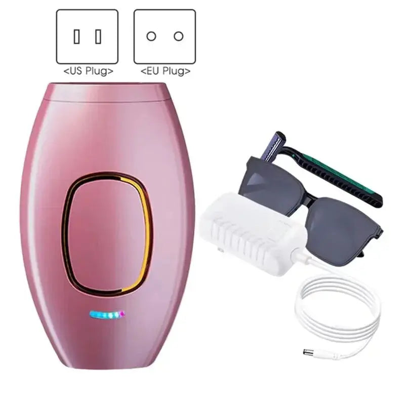 IPL Laser Hair Remover Intense Pulsed Light 500000 Pulses Permanent Laser Hair Remover Women's Painless Hair Removal Home Device - ALPENZO